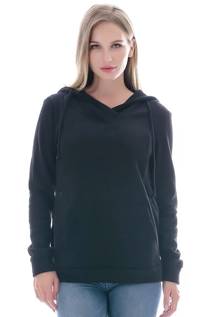 Smallshow Fleece Maternity & Nursing Hoodie