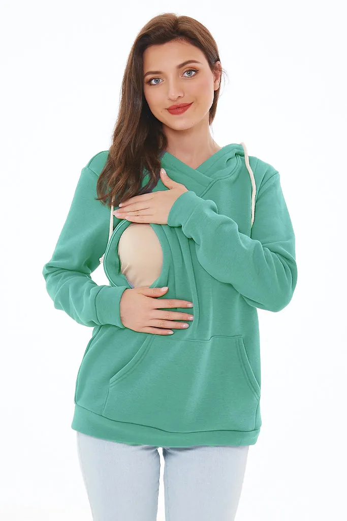 Smallshow Fleece Maternity & Nursing Hoodie