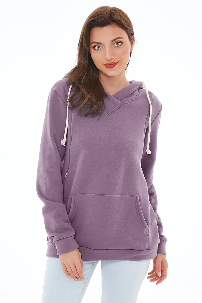 Smallshow Fleece Maternity & Nursing Hoodie