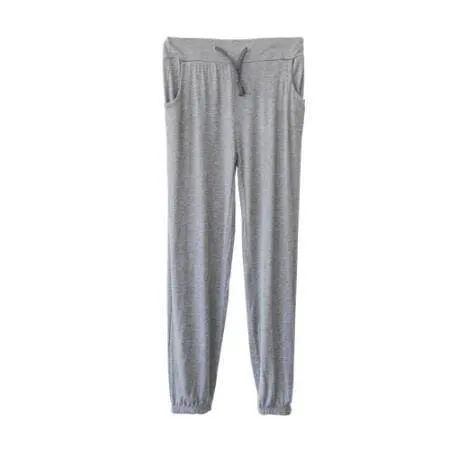 Solid Mid-Waist Lounge Sweatpants