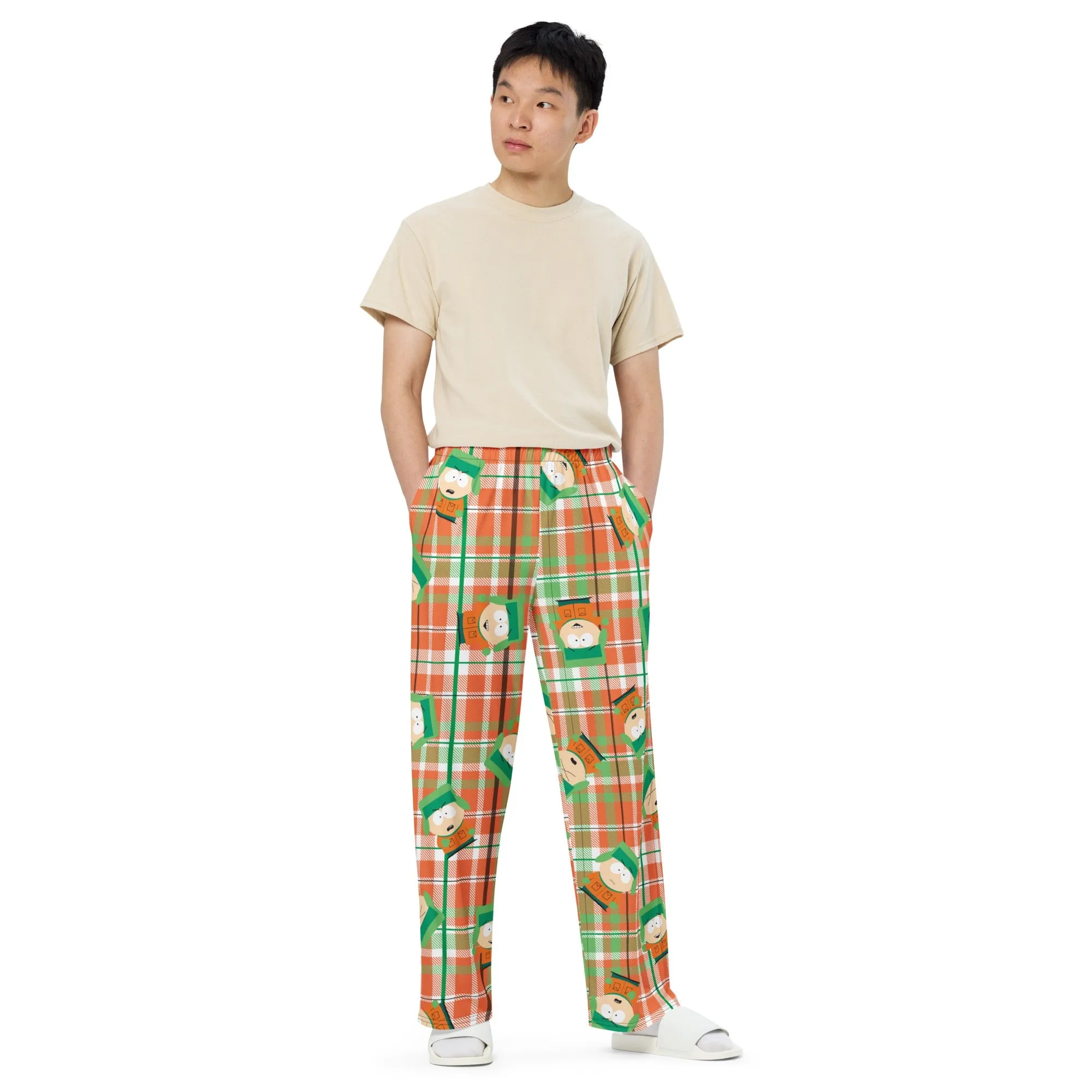 South Park Kyle Plaid Pajama Pants