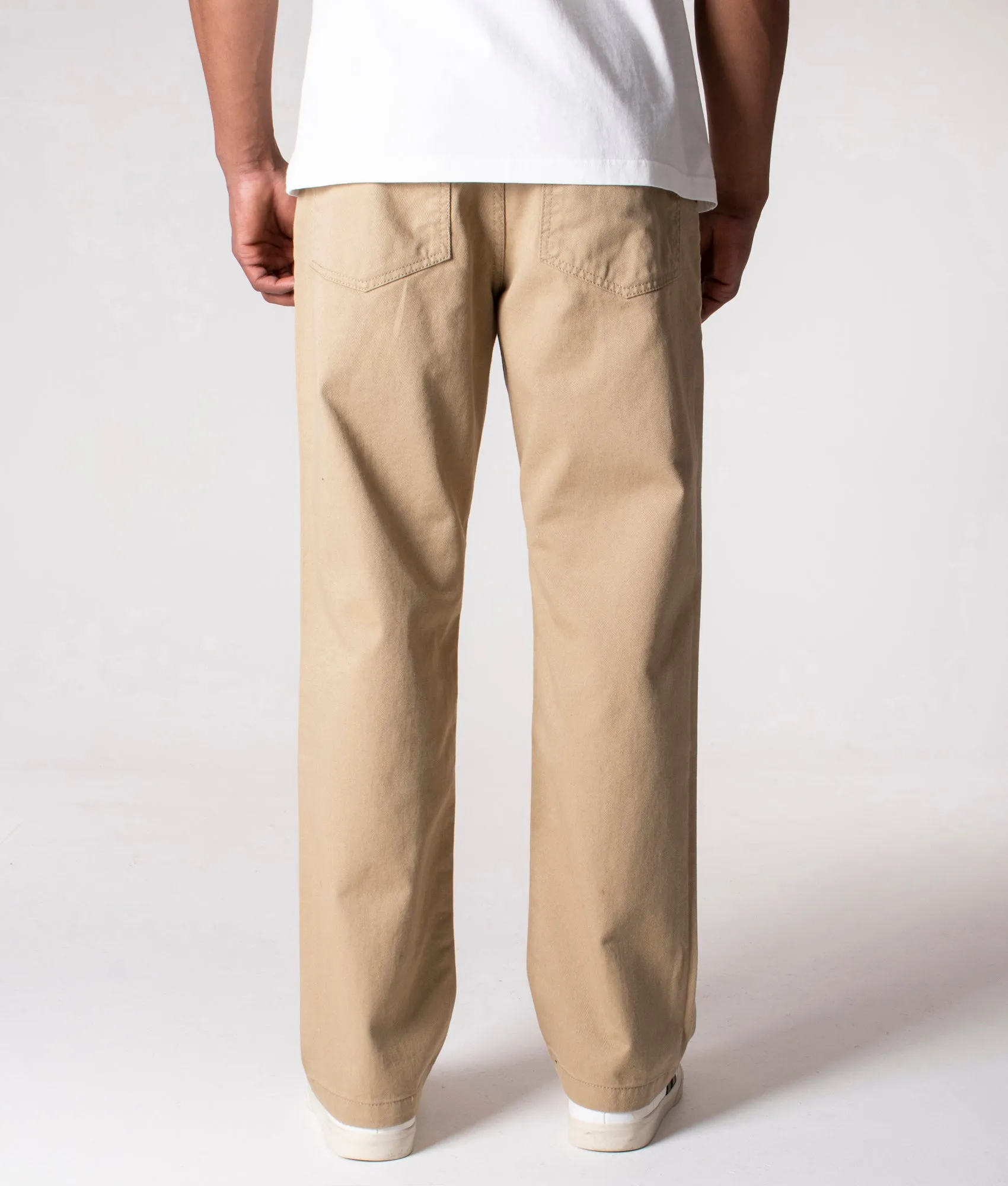 Straight Fit Cotton Fatigue Pants