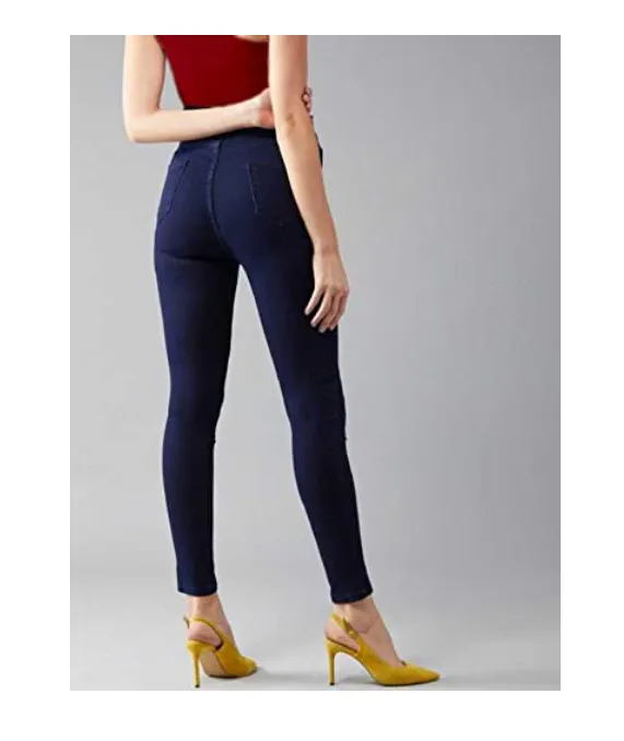 Stylish Elegant Comfortable Women High Waist Jeans