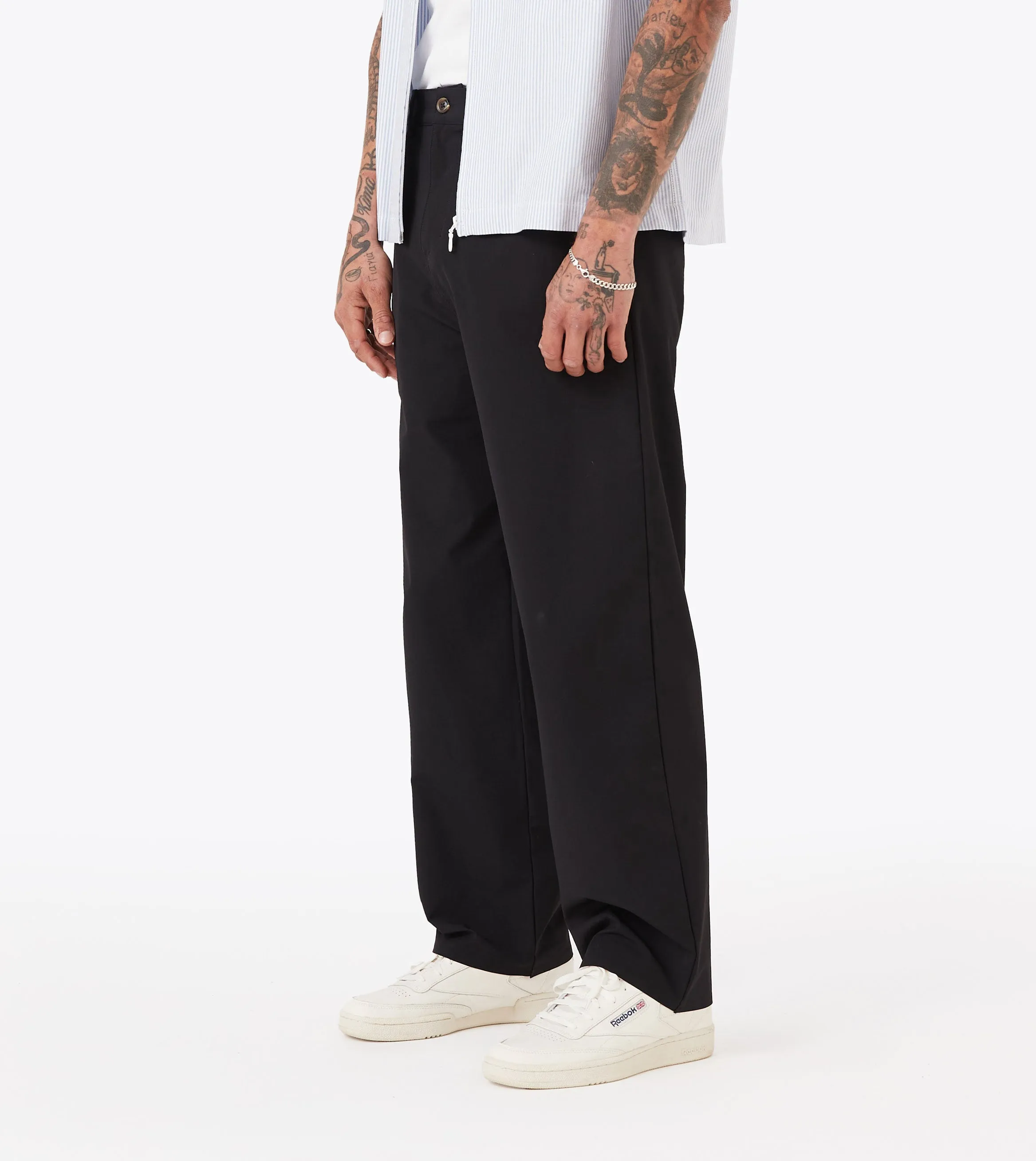 Tech Box Pant Black