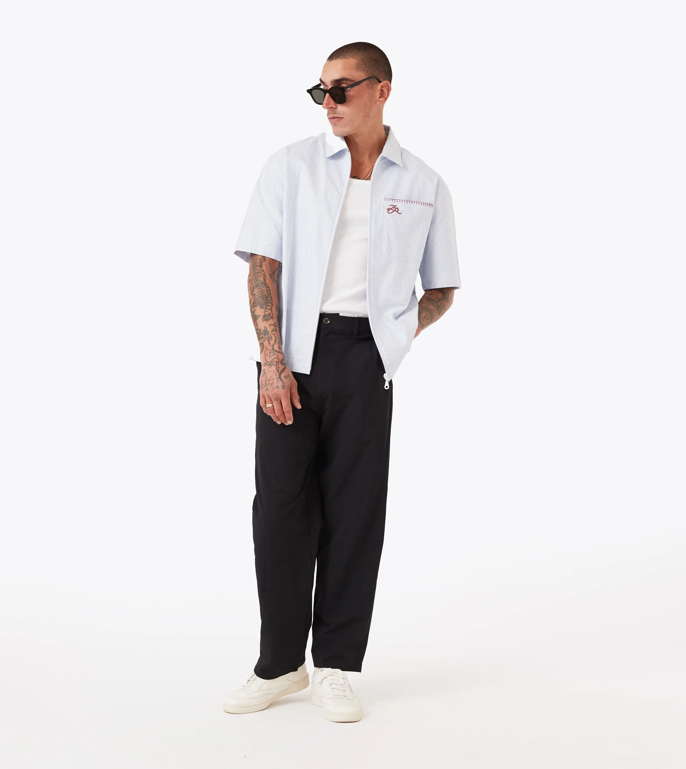 Tech Box Pant Black