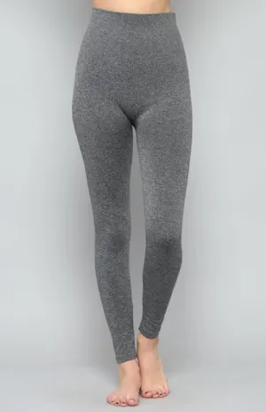 Ultimate Seamless High-Waist Heather Grey Leggings