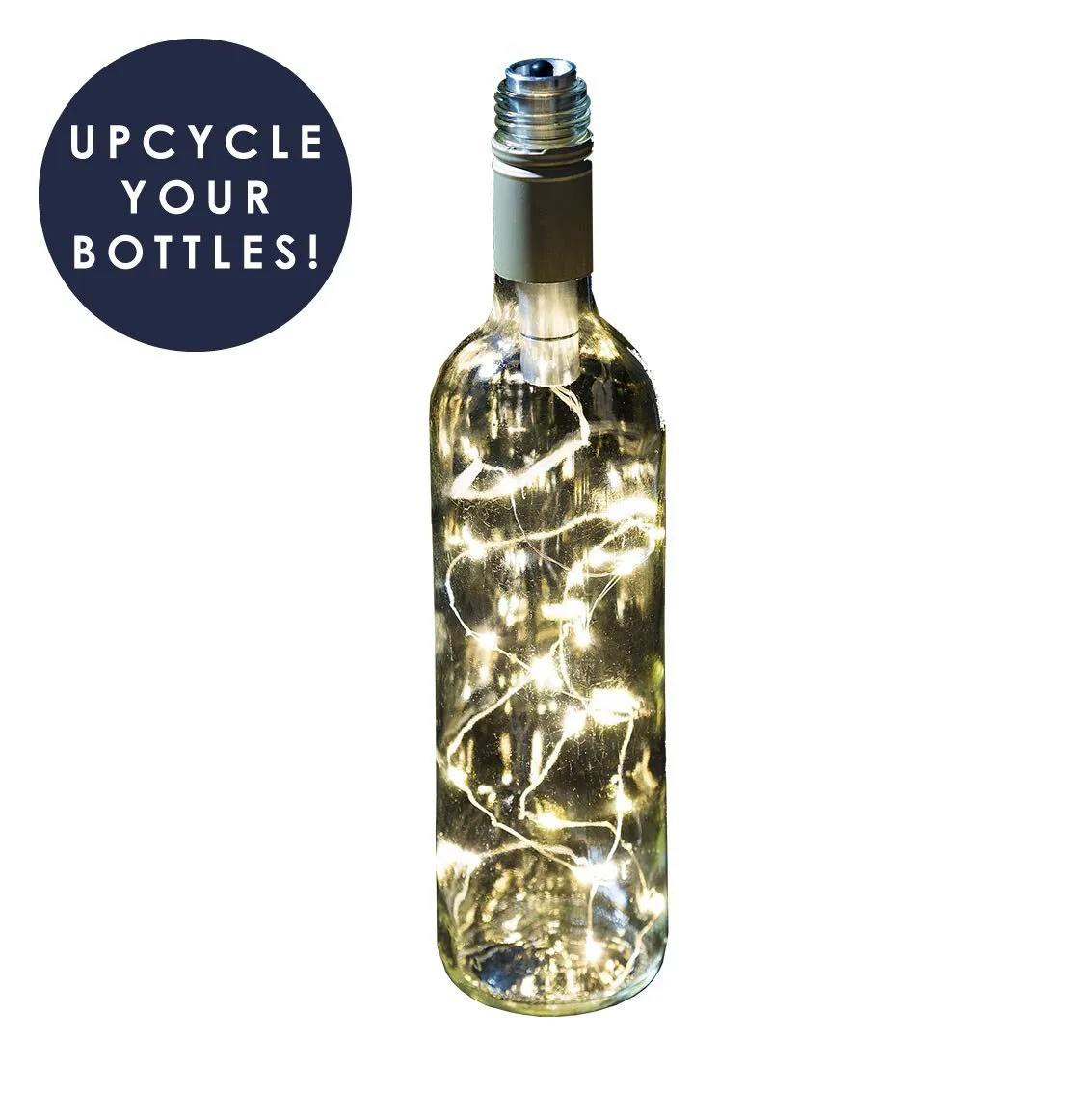 Warm White Bottle Lights - 1m