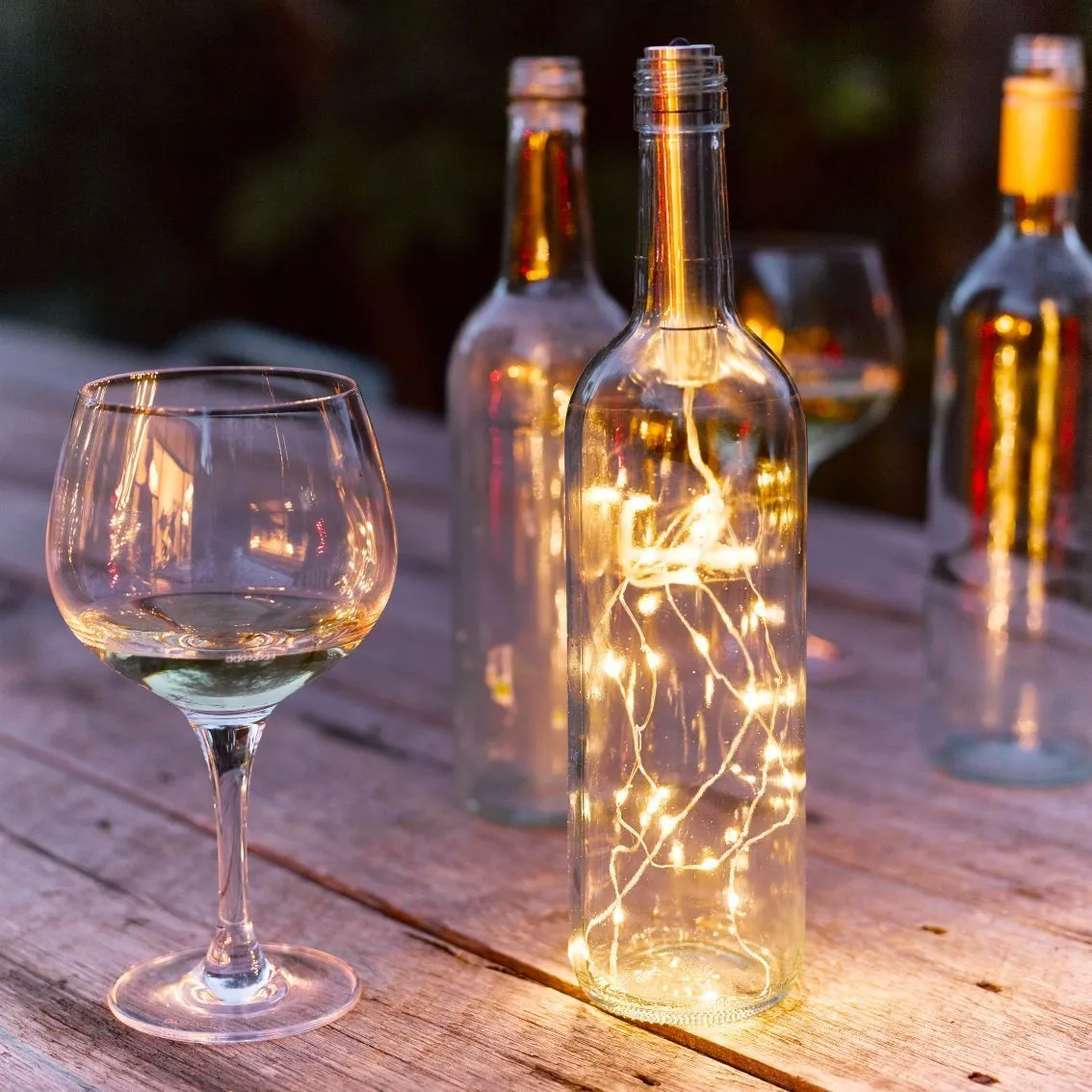 Warm White Bottle Lights - 1m