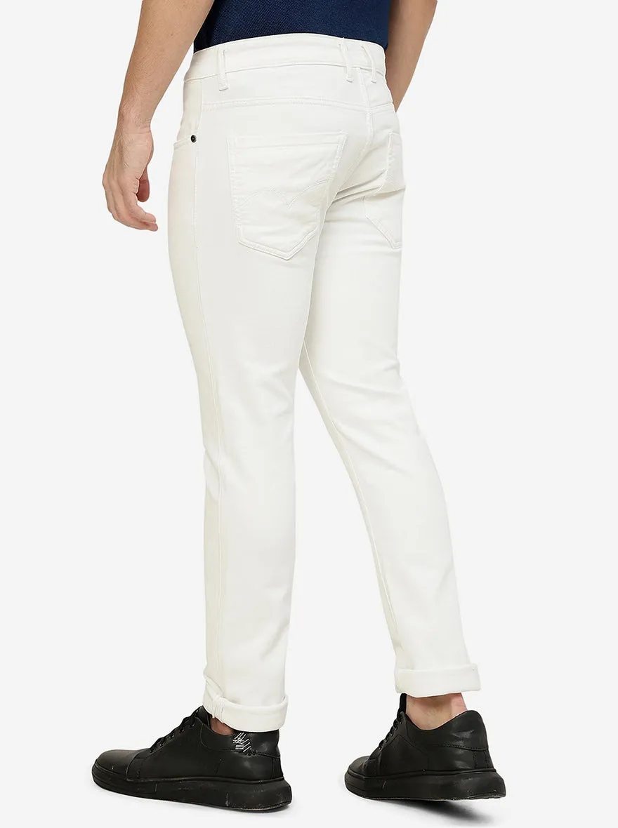 White Washed Slim Fit Jeans | JadeBlue