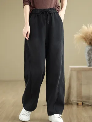 Women’s Relaxed Wear Soft Elastic-Waist Bottom