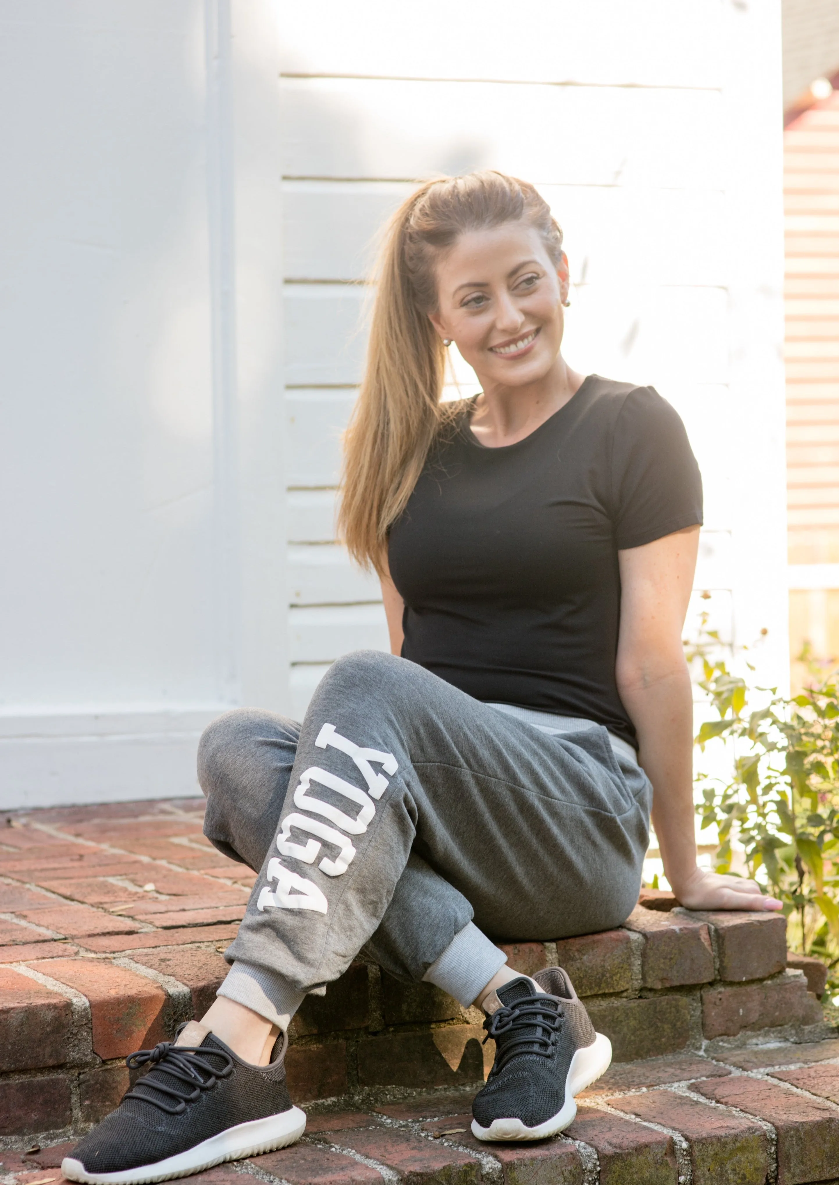 YOGA JOGGERS HEATHER GREY