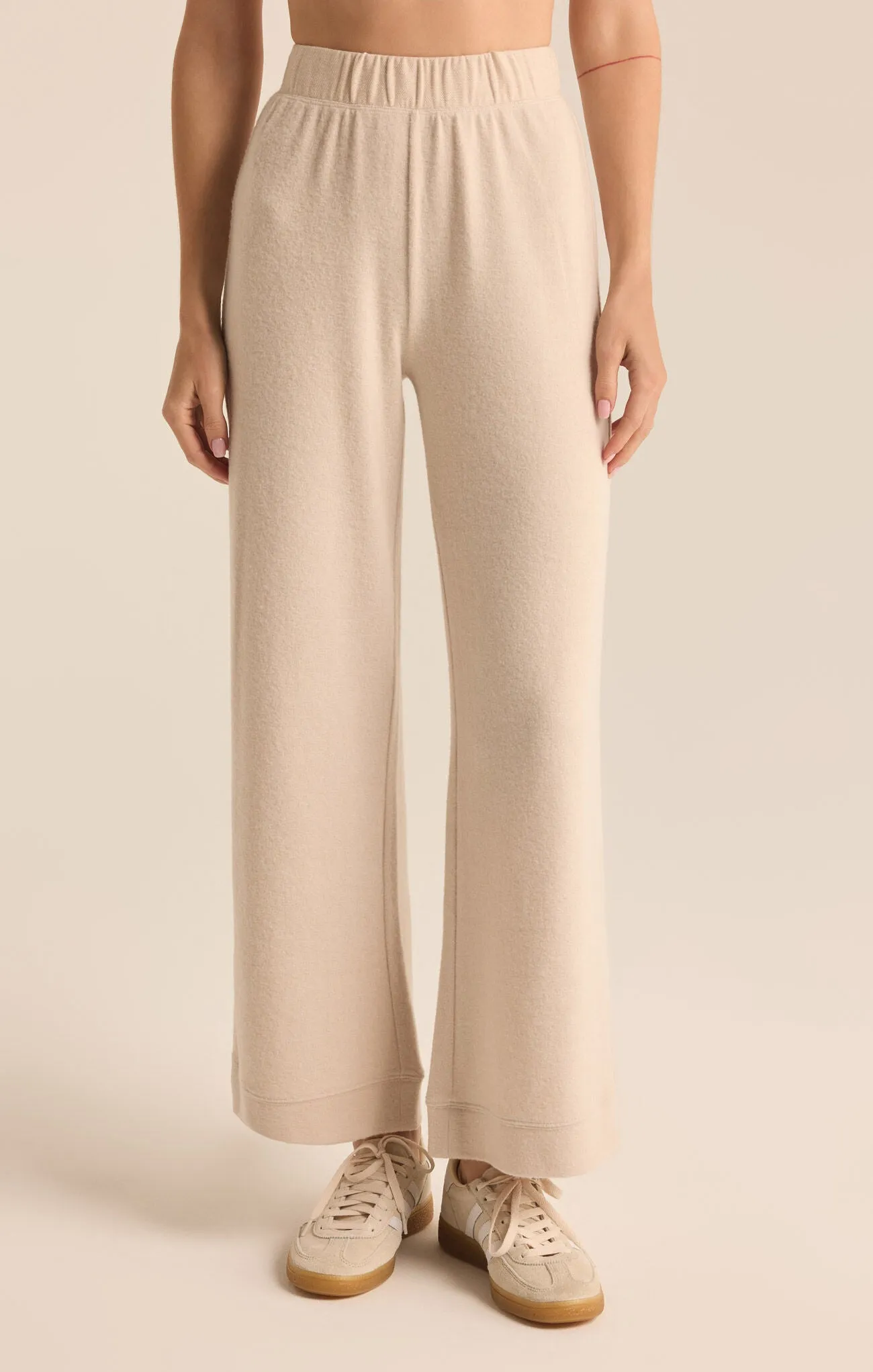 Z-Supply Tessa Cozy Pant - LIGHT OATMEAL HEATHER